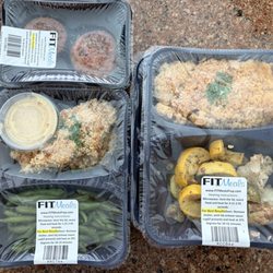 FIT Meals - Selection of some of my meals ordered with FitMeals
