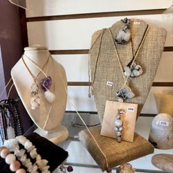 Wrapped necklaces