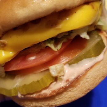 In-N-Out Burger - Go ahead take a bite you know you want one.....I share there is enough for us.. - Burgers Near Me - Long Beach, California