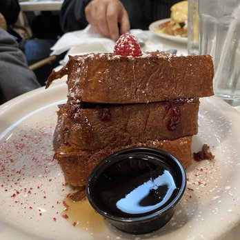 Briarpatch Restaurant - Raspberry and Brie Stuffed Brioche French Toast - American Near Me - Winter Park, Florida