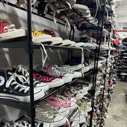 A Good Find. - Over 1000 pairs of shoes in new or good condition.