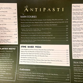 Cafe Antipasti - Menu - Italian Near Me - Glasgow, GLG Cafe Antipasti - Menu - Italian Near Me - Glasgow, GLG