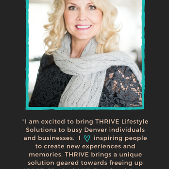 Thrive Lifestyle Solutions - Meet Thrive Founder - Dana Slagle. She brings Denver a fresh approach to CONCIERGE Service! - Personal Assistants Near Me Thrive Lifestyle Solutions - Meet Thrive Founder - Dana Slagle. She brings Denver a fresh approach to CONCIERGE Service! - Personal Assistants Near Me
