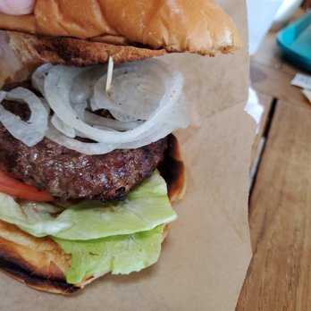 Village Burger - My burger with extra onions - Burgers Near Me - Kamuela, Hawaii Village Burger - My burger with extra onions - Burgers Near Me - Kamuela, Hawaii