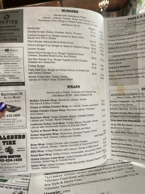Menu photo 4 Tilly's Diner Monticello, NY Menu photo 4 Tilly's Diner Monticello, NY