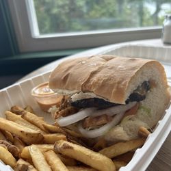 Glenwood Pines - The famous Glenwood Pines burger. I don't feel like it photographs well. But it's excellent!