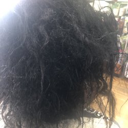 Krystal Unisex - Before the Keratin Treatments!