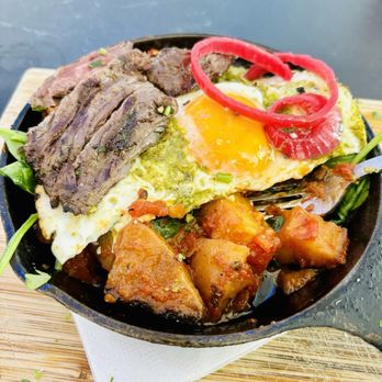 Outpost Kitchen - Raging Bull Skillet - Breakfast & Brunch Near Me - Costa Mesa, California Outpost Kitchen - Raging Bull Skillet - Breakfast & Brunch Near Me - Costa Mesa, California