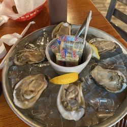 T & W Restaurant and Oyster Bar - Oysters on the half shell