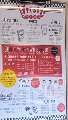 Menu photo 3 Frosty Jamestown, CA