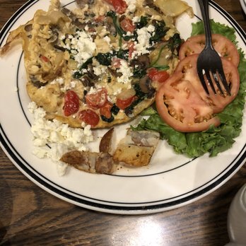 Mimi's Cafe - Somehow this is an omelette - Breakfast & Brunch Near Me - Downey, California