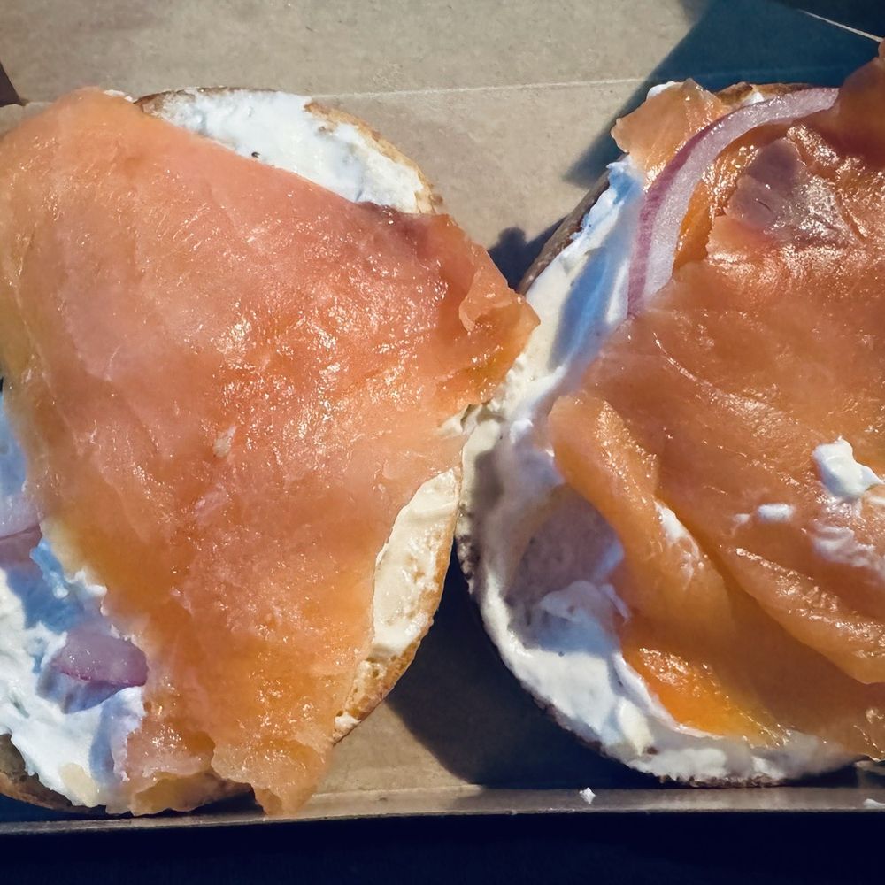 Einstein Bros. Bagels - Nova Lox bagel - Coffee & Tea Near Me - St. Peters, Missouri Einstein Bros. Bagels - Nova Lox bagel - Coffee & Tea Near Me - St. Peters, Missouri