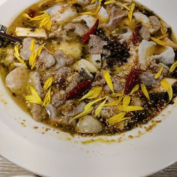 B2J Fish Soup - Fish and beef combo - Szechuan Near Me - Gaithersburg, Maryland