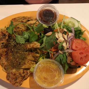 Fire Grill Asian Fusion - Lemon grass chicken with noodles - Sushi Bars Near Me - Charleston, South Carolina Fire Grill Asian Fusion - Lemon grass chicken with noodles - Sushi Bars Near Me - Charleston, South Carolina