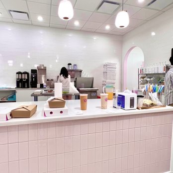Donutchew - a woman in a pink kitchen - Donuts Near Me - Gaithersburg, Maryland Donutchew - a woman in a pink kitchen - Donuts Near Me - Gaithersburg, Maryland