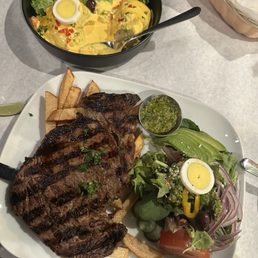 Churrasco Peruano- Grilled Angus Top Sirloin with Sautéed Onions