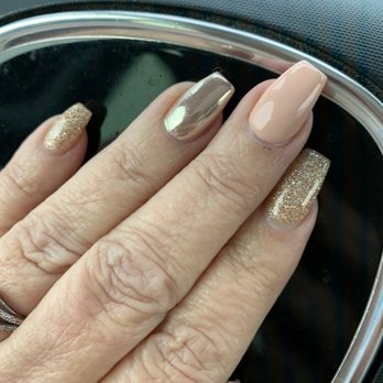 Jennie's Nails - Gold Gold Gold!! Jennie does a great job! - Nail Salons Near Me - San Bruno, California Jennie's Nails - Gold Gold Gold!! Jennie does a great job! - Nail Salons Near Me - San Bruno, California