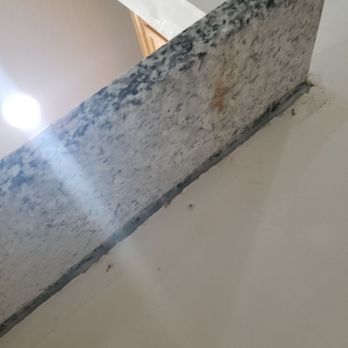 Twin City Discount Granite - Underside of sitting area of counter top not polished.  Powdery and dusty.  This maybe normal as I never got granite installed before. - Kitchen & Bath Near Me - Coon Rapids, Minnesota