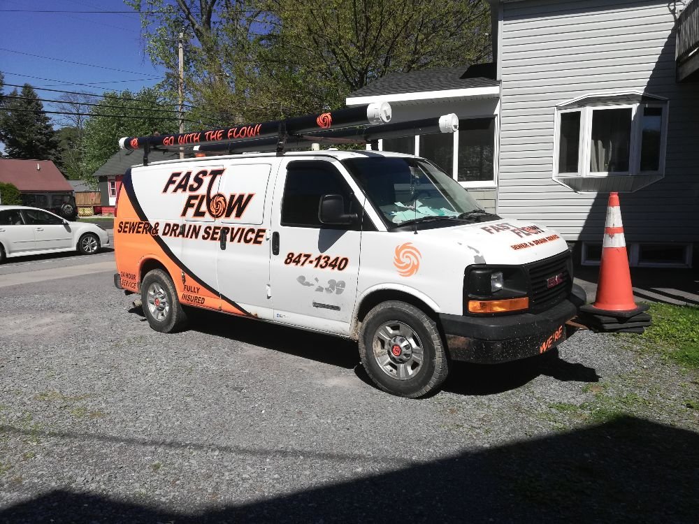 Slide of Fast Flow Sewer & Drain Service
