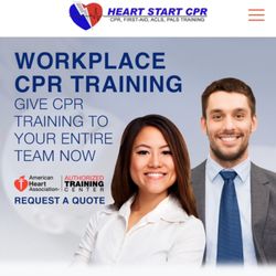 Heart Start CPR - Heart Start CPR provides Workplace CPR Training for your staff.