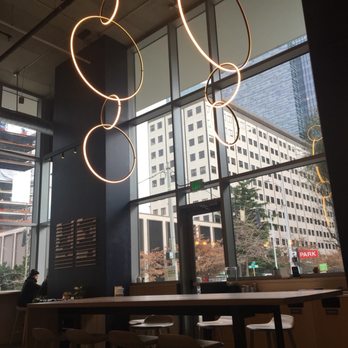 Fulcrum Café - View from inside - Coffee & Tea Near Me - Seattle, Washington Fulcrum Café - View from inside - Coffee & Tea Near Me - Seattle, Washington