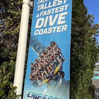 Emperor - Tallest and Fastest dive in California! - Amusement Parks Near Me - San Diego, California