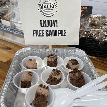 My Bakery - Free samples of nutella chocolate tres leches - Bakeries Near Me - Lexington, South Carolina