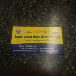 South Coast Auto Dismantling