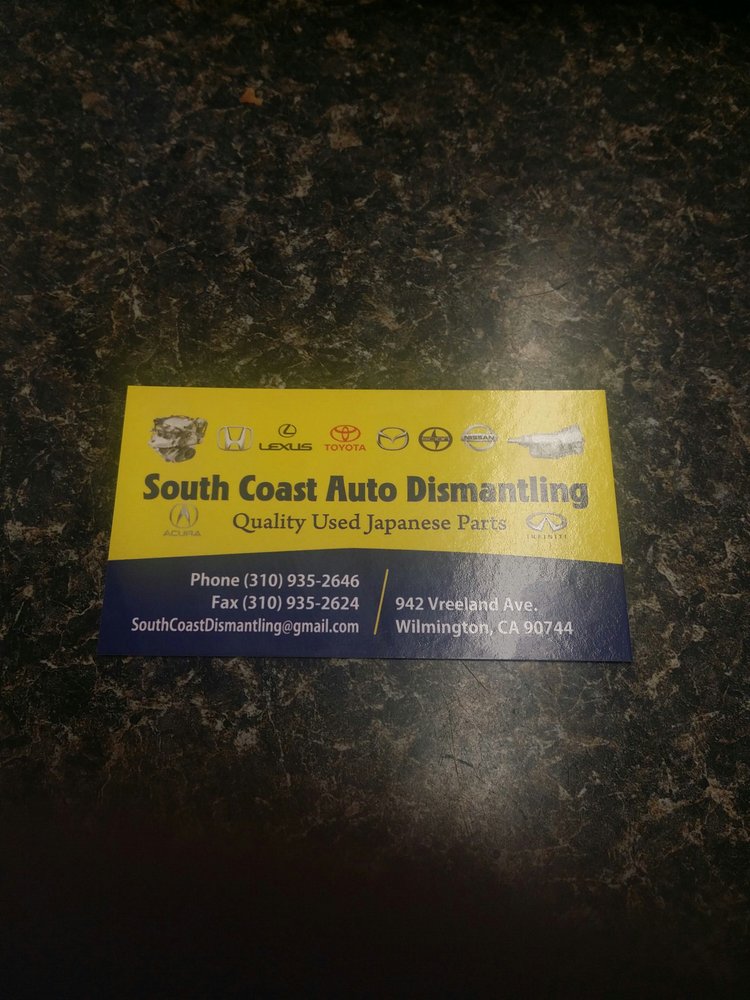 SOUTH COAST AUTO DISMANTLING Updated September 2024 942 Vreeland