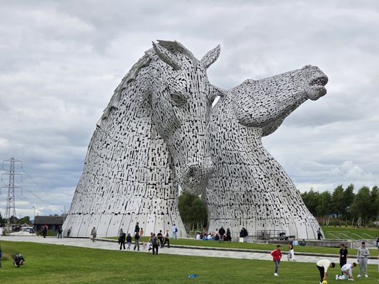 The Kelpies by null