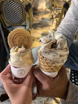 Bianco Nero Gelato by null