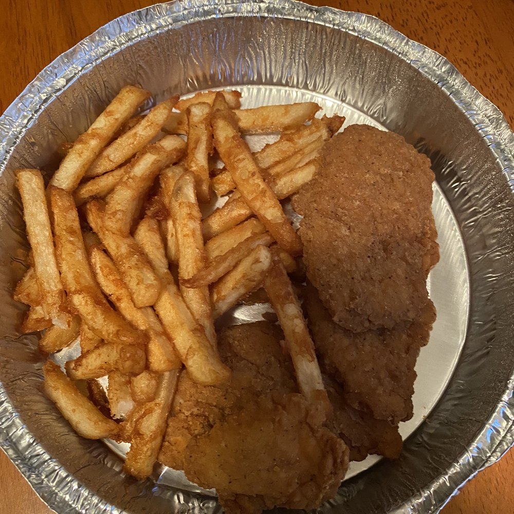El Agave Mexican Restaurant - Chicken tenders with fries  For the picky kids, decent considering it's a Mexican restaurant. - Mexican Near Me - Chattanooga, Tennessee