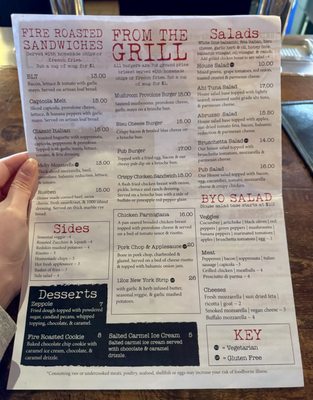 Menu photo 5 5th Street Pub Perrysburg, OH