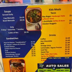 Pepe’s Cafe - Menu