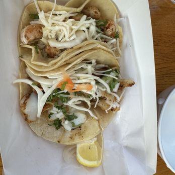 The Anchor Fish & Chips - Grilled shrimp taco and grilled fish taco - Seafood Near Me - South Amboy, New Jersey The Anchor Fish & Chips - Grilled shrimp taco and grilled fish taco - Seafood Near Me - South Amboy, New Jersey