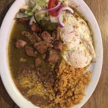 Carnitas La Piedad - Chile Verde plate - Mexican Near Me - Pomona, California