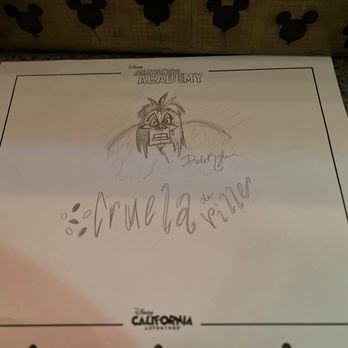 Animation Academy - Cruela - Art Classes Near Me - Anaheim, California Animation Academy - Cruela - Art Classes Near Me - Anaheim, California