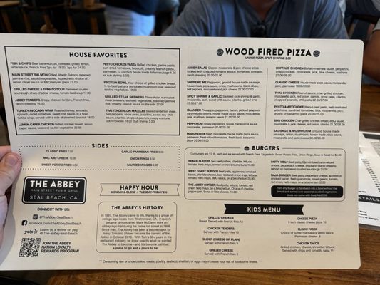 Menu photo 4 The Abbey Seal Beach, CA Menu photo 4 The Abbey Seal Beach, CA