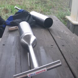 Long Beach Razor Clam Festival - Clam guns, clam, bag...