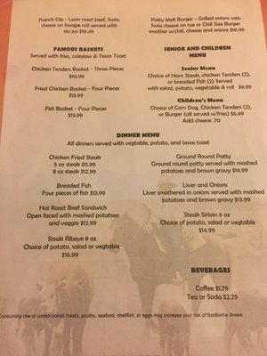 Menu photo 2 Butchers Hook Restaurant Tonto Basin, AZ Menu photo 2 Butchers Hook Restaurant Tonto Basin, AZ
