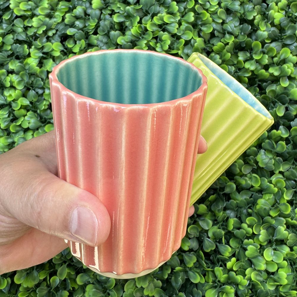 Fahrenheit Ceramics - Slip cast molded cups - Art Classes Near Me - Los Angeles, California Fahrenheit Ceramics - Slip cast molded cups - Art Classes Near Me - Los Angeles, California