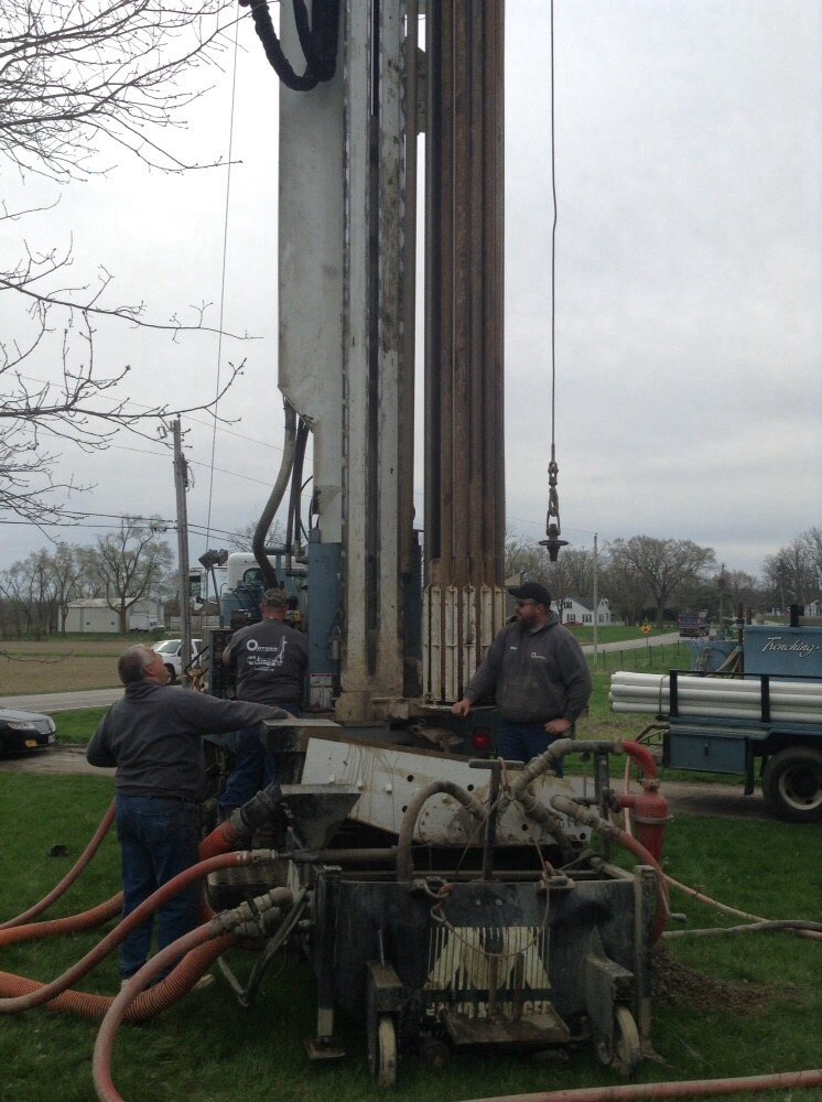 Slide of Hall & Sons Well Drilling