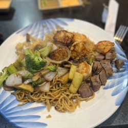 Mei Hibachi Steak House - Best combo Steak and Scallop Hibachi Combo