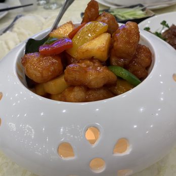 HL Peninsula Restaurant - Sweet and Sour Prawns - Dim Sum Near Me - Milpitas, California