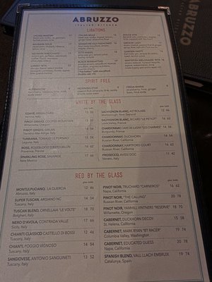 Menu photo 3 Abruzzo Italian Kitchen Whitefish, MT Menu photo 3 Abruzzo Italian Kitchen Whitefish, MT