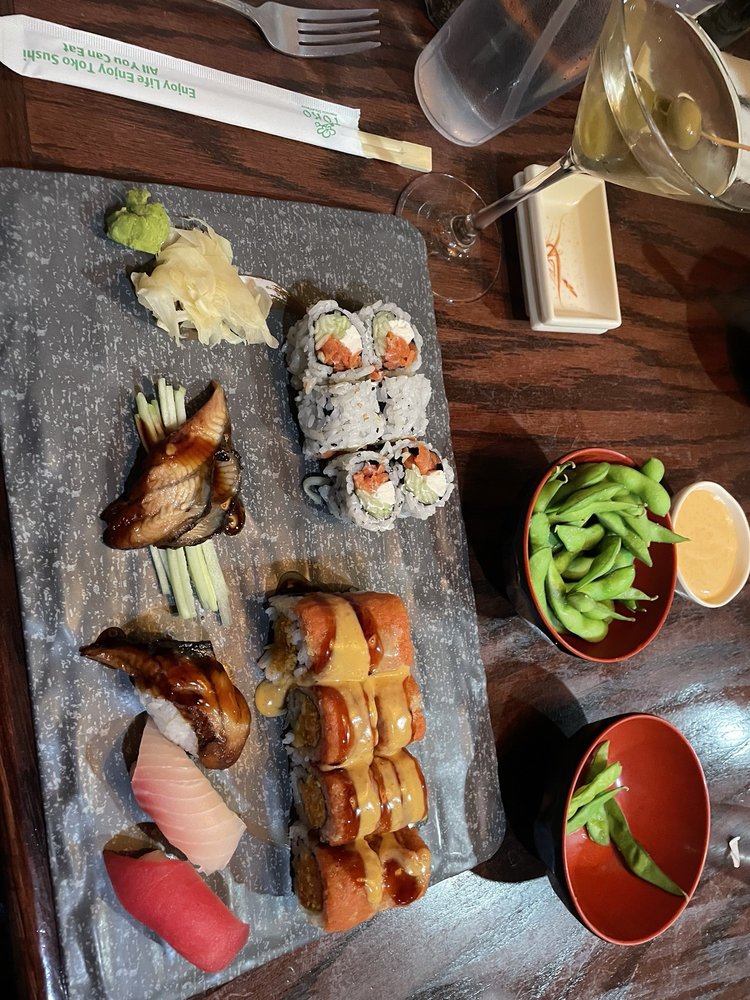 Food from Toko Japanese Steak House