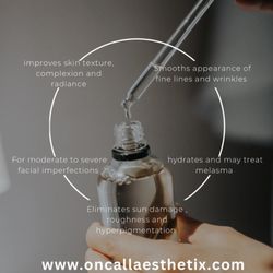 Oncall Aesthetix & Wellness - Chemical peels. Recommend 4 a year