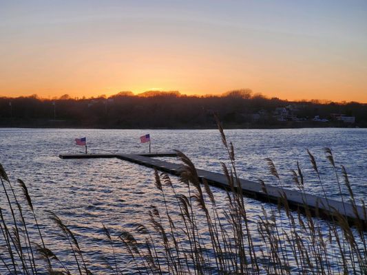 Harvest on Fort Pond by null