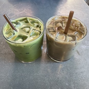 Osmo x Marusan - Matcha latte and Hojicha latte - Coffee & Tea Near Me - Montreal, Quebec Osmo x Marusan - Matcha latte and Hojicha latte - Coffee & Tea Near Me - Montreal, Quebec