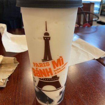 Banh Mi Factory - Coconut slush with grass jelly - Bakeries Near Me - Tampa, Florida